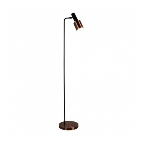Lampe de bureau Denmark Métal Noir,cuivre 1 ampoule 147cm|Lampes à poser|Luminaire Center
