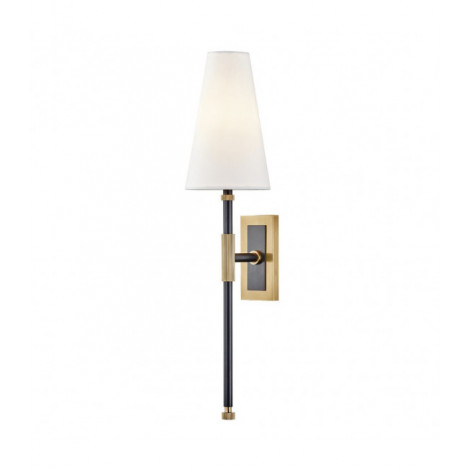 Lampe avec abat jour Bowery Acier Laiton Vielli 54,6 Cm|Lampes à poser|Luminaire Center
