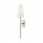 Lampe avec abat jour Bowery Acier Nickel poli 54,6 Cm|Lampes à poser|Luminaire Center