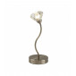 Lampe Design Sierra Acier Laiton antique 1 ampoule 33cm|Lampes à poser|Luminaire Center