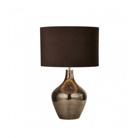 Lampe de table Table Acier doux Fumé 1 ampoule 53,5cm|Lampes à poser|Luminaire Center