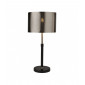 Lampe de table Table Acier doux Noir mat 1 ampoule 61,5cm|Lampes à poser|Luminaire Center