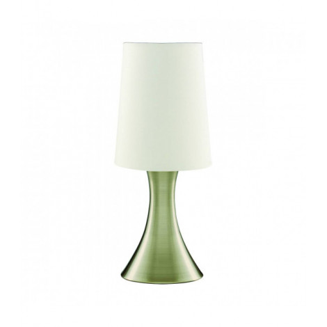 Lampe de table Touch Laiton antique 1 ampoule 30cm|Lampes à poser|Luminaire Center