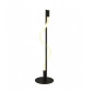 Lampe LED intégré Serpent Silicone,acier doux blanc,Noir mat|Lampes à poser|Luminaire Center