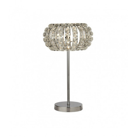Lampe Design Marilyn Acier doux Chrome 1 ampoule 45,5cm|Lampes à poser|Luminaire Center