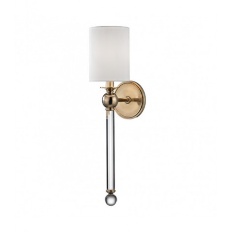 Lampe avec abat jour Gordon Laiton Laiton 1 ampoule 56,5cm|Lampes à poser|Luminaire Center