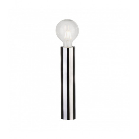 Lampe de table Porter 1 ampoule Acier Chrome|Lampes à poser|Luminaire Center