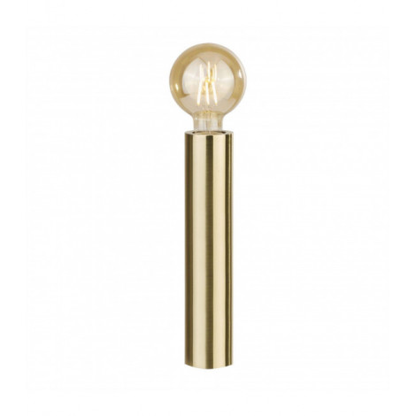 Lampe de table Porter 1 ampoule Acier Or satiné|Lampes à poser|Luminaire Center