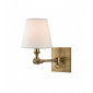 Lampe avec abat jour Hillsdale Laiton Laiton 1 ampoule 25,4cm|Lampes à poser|Luminaire Center