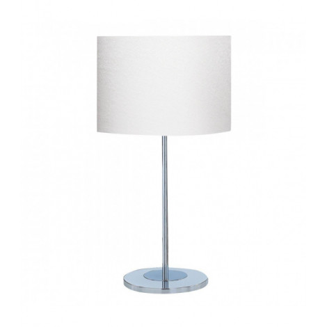 Lampe de table Carter Chrome 1 ampoule 62cm|Lampes à poser|Luminaire Center