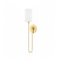 Lampe avec abat jour Harlem Acier Laiton 1 ampoule 61cm|Lampes à poser|Luminaire Center