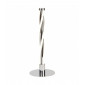Lampe LED intégré Twister Acier Gris 1 ampoule 35,5cm|Lampes à poser|Luminaire Center