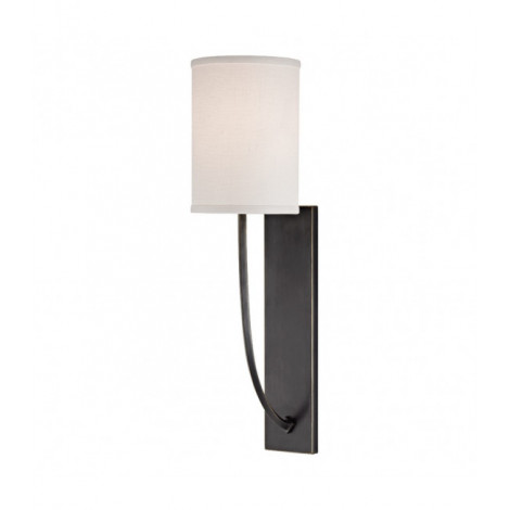 Lampe avec abat jour Colton Acier Bronze vieilli 1 ampoule 43,2cm|Lampes à poser|Luminaire Center