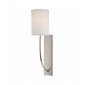 Lampe avec abat jour Colton Laiton Nickel poli 1 ampoule 43,2cm|Lampes à poser|Luminaire Center