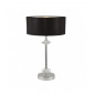 Lampe de table New Orleans Acier doux Chrome 1 ampoule 46cm|Lampes à poser|Luminaire Center