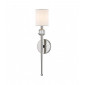 Lampe avec abat jour Rockland Acier Nickel poli 1 ampoule 52,1cm|Lampes à poser|Luminaire Center