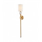 Lampe avec abat jour Rockland Acier Laiton 1 ampoule 92,7cm|Lampes à poser|Luminaire Center