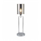 Lampe de table Catalina Verre,métal Chrome,fumé 1 ampoule 58cm|Lampes à poser|Luminaire Center
