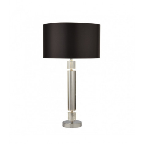 Lampe de table Table Verre Chrome 1 ampoule 62cm|Lampes à poser|Luminaire Center
