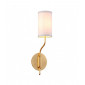 Lampe avec abat jour Juniper Fer à main Feuille d'or texturée 1 ampoule 53,3cm|Lampes à poser|Luminaire Center
