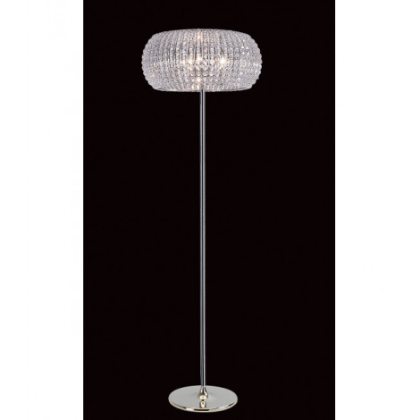 Lampe Design Rome Chrome 6 ampoules 153cm|Lampes à poser|Luminaire Center
