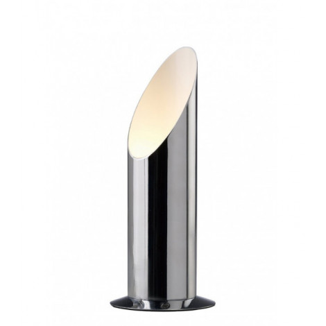 Lampe de table Indio Chrome poli 1 ampoule 22,5cm|Lampes à poser|Luminaire Center