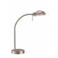 Lampe de table Bamberg Nickel satiné 1 ampoule 40cm|Lampes à poser|Luminaire Center