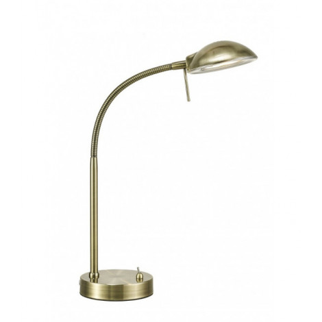 Lampe de table Bamberg Laiton antique 1 ampoule 40cm|Lampes à poser|Luminaire Center