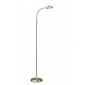Lampe de lecture Bamberg Nickel satiné 1 ampoule 140cm|Lampes à poser|Luminaire Center