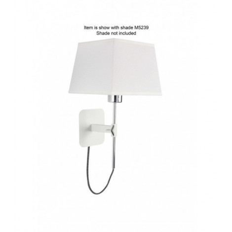 Lampe avec abat jour Habana blanc 1 ampoule 26-32cm|Lampes à poser|Luminaire Center