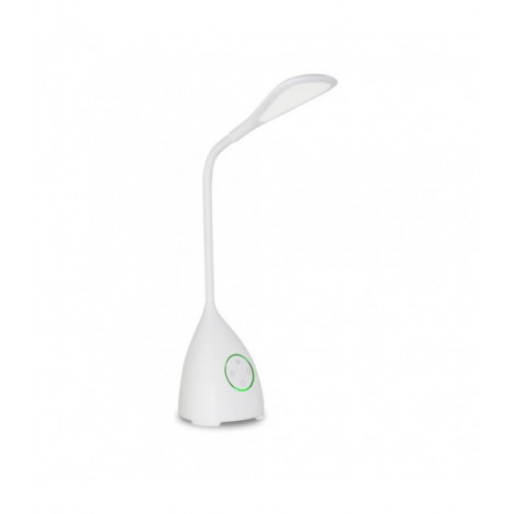 Lampe de table LED Fusion blanc 1 ampoule 37cm|Lampes à poser|Luminaire Center