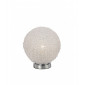 Lampe de table Fusion Chrome poli 1 ampoule 26cm|Lampes à poser|Luminaire Center