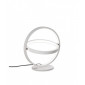 Lampe LED intégré Orbital blanc 2 ampoules 31cm|Lampes à poser|Luminaire Center