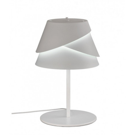 Lampe de table Alboran blanc 1 ampoule 58cm|Lampes à poser|Luminaire Center