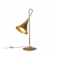 Lampe de table Jazz Or poli 1 ampoule 58cm|Lampes à poser|Luminaire Center