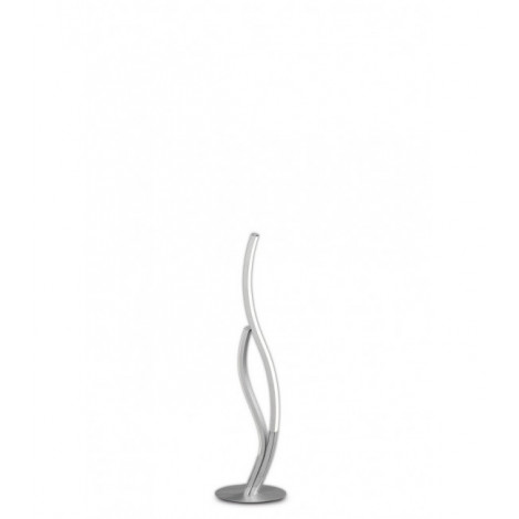Lampe LED intégré Corinto Argent 1 ampoule 55,5cm|Lampes à poser|Luminaire Center