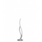 Lampe LED intégré Corinto Argent 1 ampoule 55,5cm|Lampes à poser|Luminaire Center