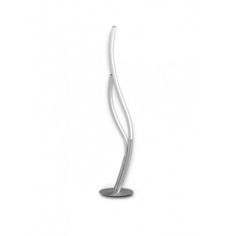 Lampe LED intégré Corinto Argent 1 ampoule 84,5cm|Lampes à poser|Luminaire Center