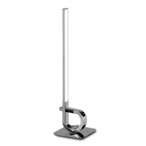 Lampe LED intégré Cinto Chrome poli 1 ampoule 54cm|Lampes à poser|Luminaire Center