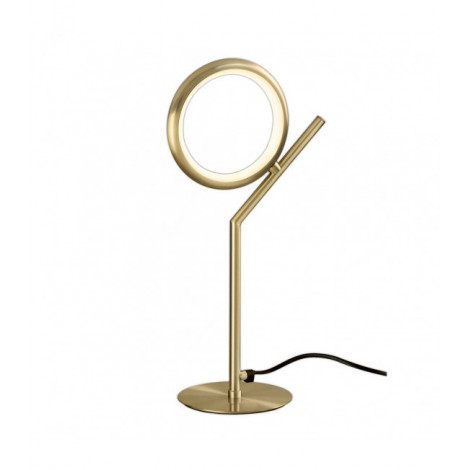 Lampe LED intégré Olimpia Or satiné 41 Cm|Lampes à poser|Luminaire Center