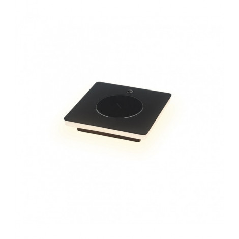 Lampe LED intégré Zanzibar Noir 1 ampoule 3,4cm|Lampes à poser|Luminaire Center