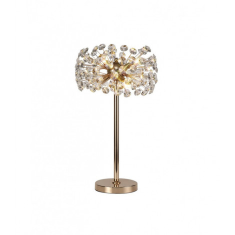 Lampe Design Cristal k9 Or français 6 ampoules 60,5cm|Lampes à poser|Luminaire Center