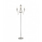 Lampe Design Cristal k9 Chrome poli 3 ampoules 165cm|Lampes à poser|Luminaire Center