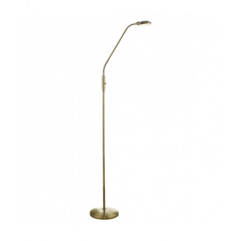 Lampe de lecture Aria Laiton antique 1 ampoule 162cm|Lampes à poser|Luminaire Center