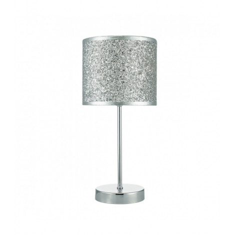 Lampe de table Bistro Chrome poli 1 ampoule 35cm|Lampes à poser|Luminaire Center