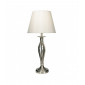 Lampe de table Bybliss Chrome satiné 1 ampoule 52,5cm|Lampes à poser|Luminaire Center