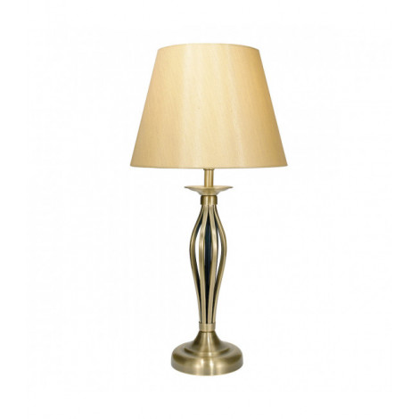 Lampe de table Bybliss Laiton antique 1 ampoule 52,5cm|Lampes à poser|Luminaire Center