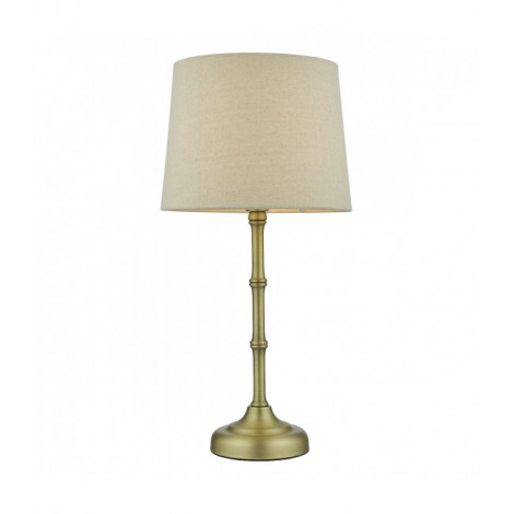 Lampe de table Cane Laiton antique 1 ampoule 57cm|Lampes à poser|Luminaire Center