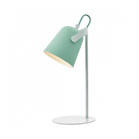 Lampe de table Effie blanc mat,Vert mat 1 ampoule 37cm|Lampes à poser|Luminaire Center