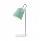 Lampe de table Effie blanc mat,Vert mat 1 ampoule 37cm|Lampes à poser|Luminaire Center